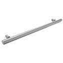 Bâton de maréchal Ø 32 mm, à douille, hauteur 901 à 1100 mm, inox brossé 316