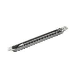 Passe câble à encastrer, longueur 520 mm, inox brossé 304