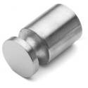 Bouton de meuble Ø 14 mm, inox brossé 316