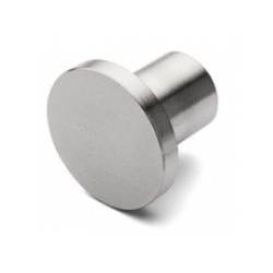 Bouton de meuble Ø 25 mm, inox brossé 316