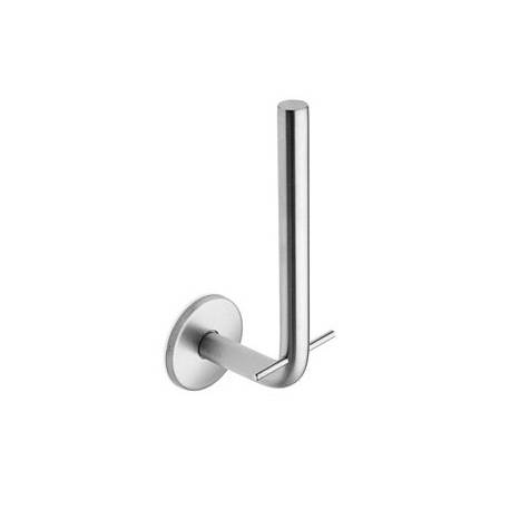 Porte rouleau papier WC de réserve Ø 14x160 mm, inox brossé 316