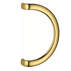 Poignée de tirage déportée LOGO entraxe 250 mm, zirconium gold HPS